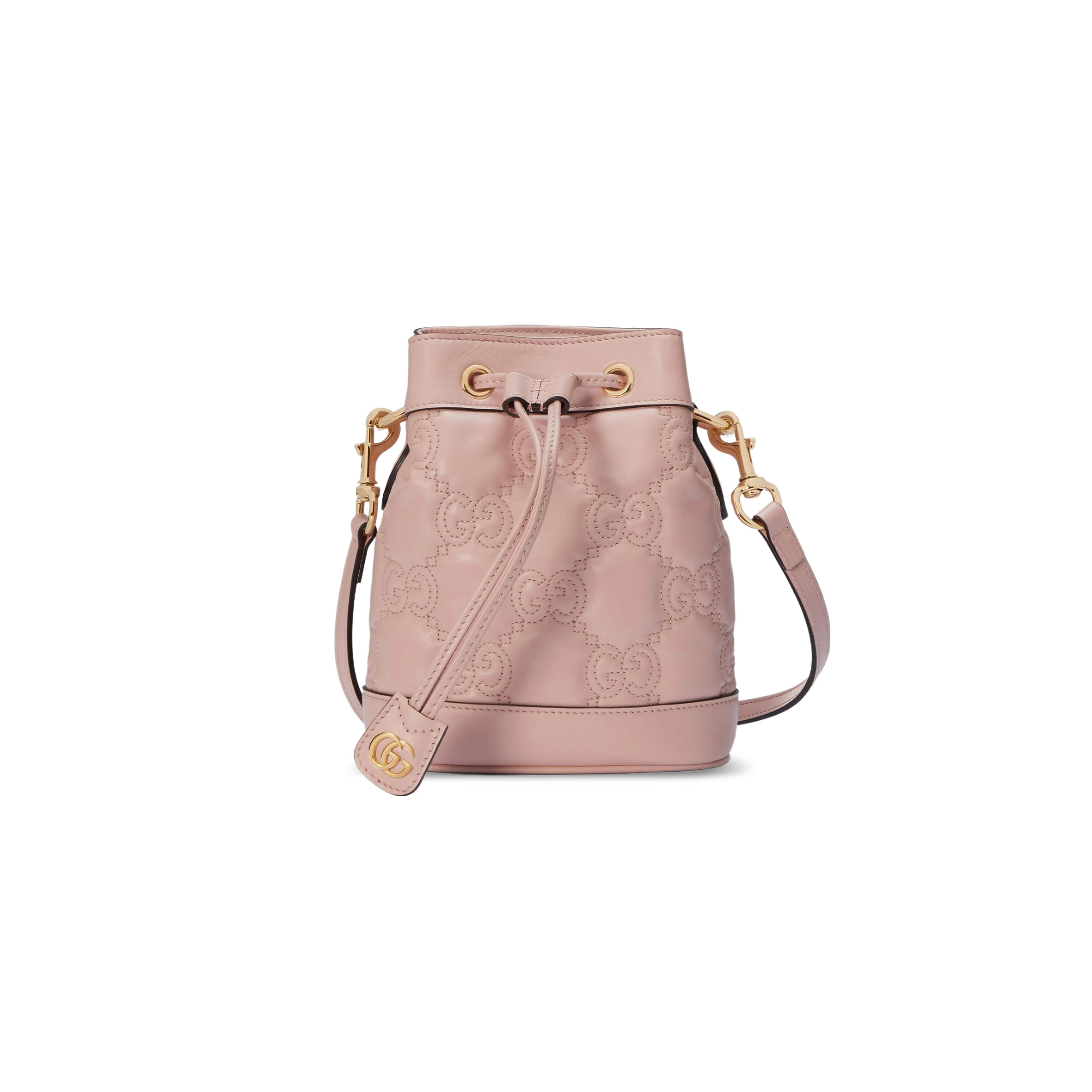 GUCCI GG MATELASSÉ MINI BUCKET BAG ‎728231 (20*16*9.5cm)